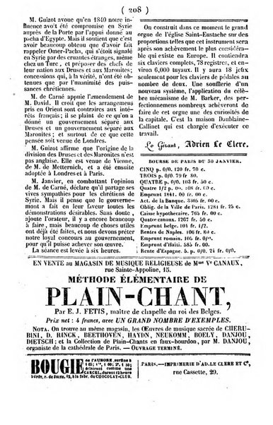 L'ami de la religion journal et revue ecclesiastique, politique et litteraire