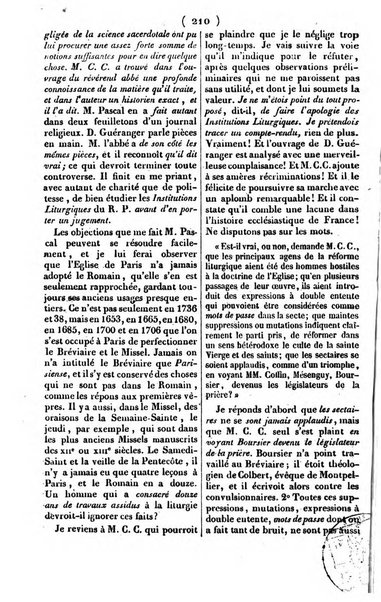 L'ami de la religion journal et revue ecclesiastique, politique et litteraire