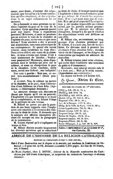 L'ami de la religion journal et revue ecclesiastique, politique et litteraire