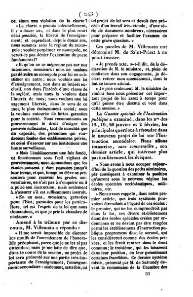 L'ami de la religion journal et revue ecclesiastique, politique et litteraire