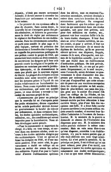 L'ami de la religion journal et revue ecclesiastique, politique et litteraire