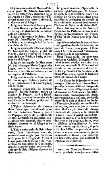 L'ami de la religion journal et revue ecclesiastique, politique et litteraire