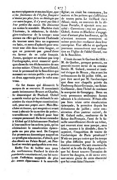 L'ami de la religion journal et revue ecclesiastique, politique et litteraire