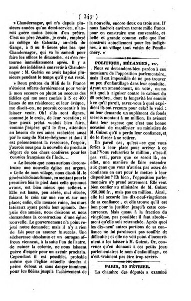 L'ami de la religion journal et revue ecclesiastique, politique et litteraire