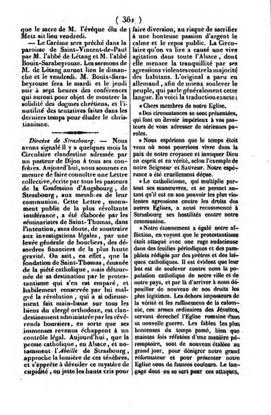 L'ami de la religion journal et revue ecclesiastique, politique et litteraire