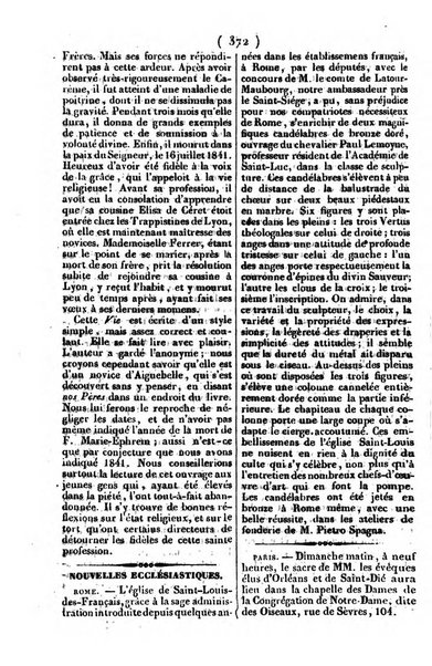 L'ami de la religion journal et revue ecclesiastique, politique et litteraire