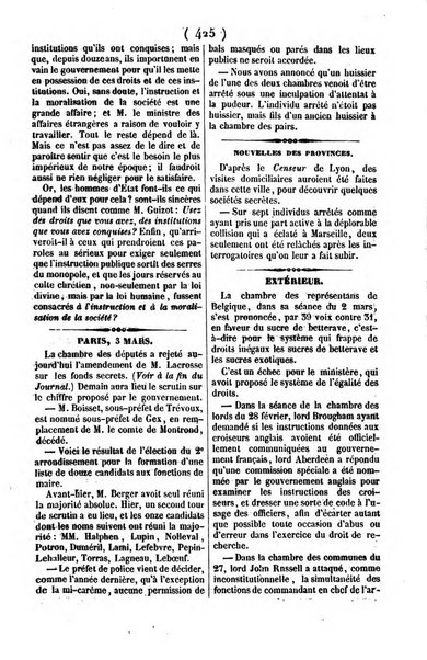 L'ami de la religion journal et revue ecclesiastique, politique et litteraire