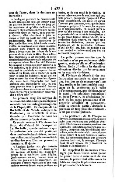 L'ami de la religion journal et revue ecclesiastique, politique et litteraire