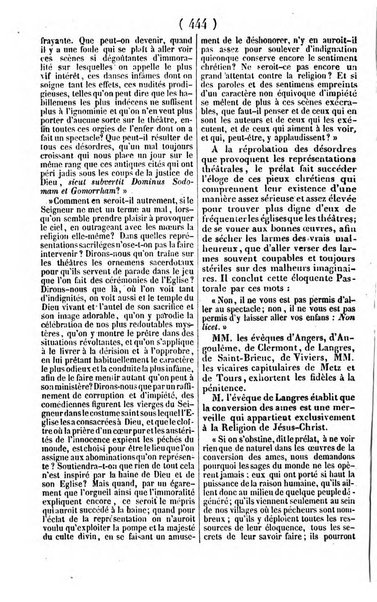 L'ami de la religion journal et revue ecclesiastique, politique et litteraire