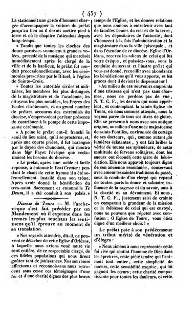 L'ami de la religion journal et revue ecclesiastique, politique et litteraire