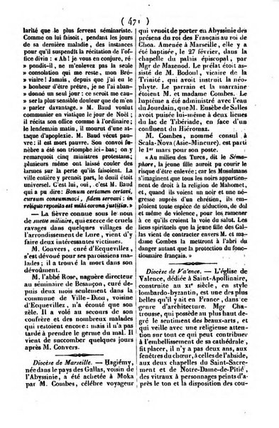 L'ami de la religion journal et revue ecclesiastique, politique et litteraire