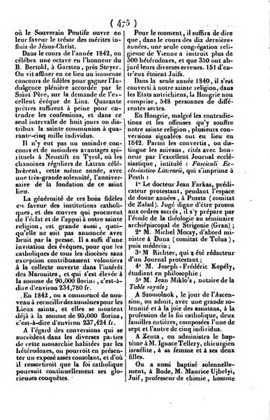 L'ami de la religion journal et revue ecclesiastique, politique et litteraire