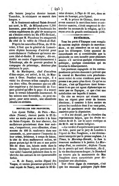 L'ami de la religion journal et revue ecclesiastique, politique et litteraire