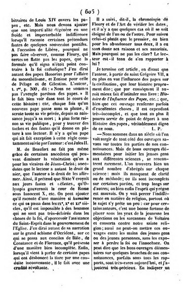 L'ami de la religion journal et revue ecclesiastique, politique et litteraire