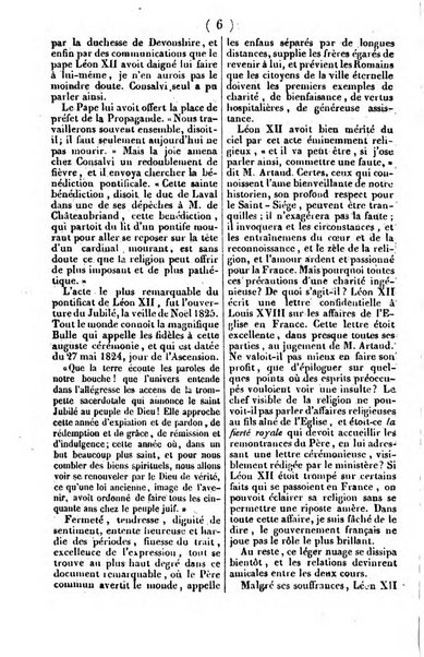 L'ami de la religion journal et revue ecclesiastique, politique et litteraire