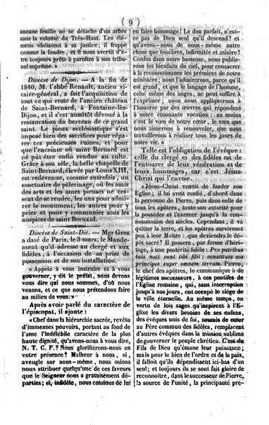 L'ami de la religion journal et revue ecclesiastique, politique et litteraire