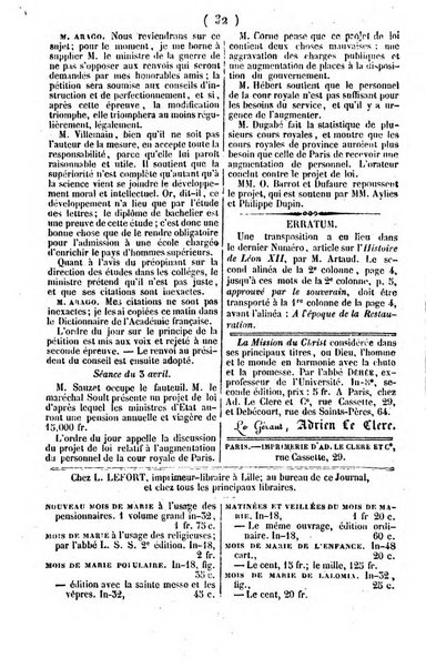 L'ami de la religion journal et revue ecclesiastique, politique et litteraire