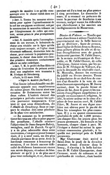 L'ami de la religion journal et revue ecclesiastique, politique et litteraire