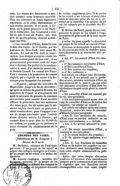 L'ami de la religion journal et revue ecclesiastique, politique et litteraire