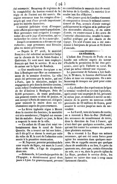 L'ami de la religion journal et revue ecclesiastique, politique et litteraire