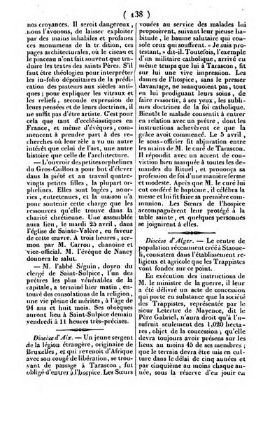 L'ami de la religion journal et revue ecclesiastique, politique et litteraire