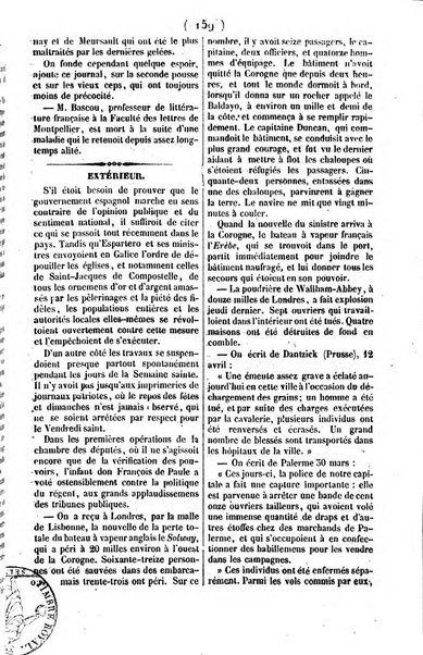 L'ami de la religion journal et revue ecclesiastique, politique et litteraire