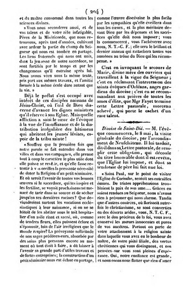 L'ami de la religion journal et revue ecclesiastique, politique et litteraire