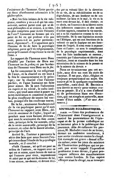 L'ami de la religion journal et revue ecclesiastique, politique et litteraire