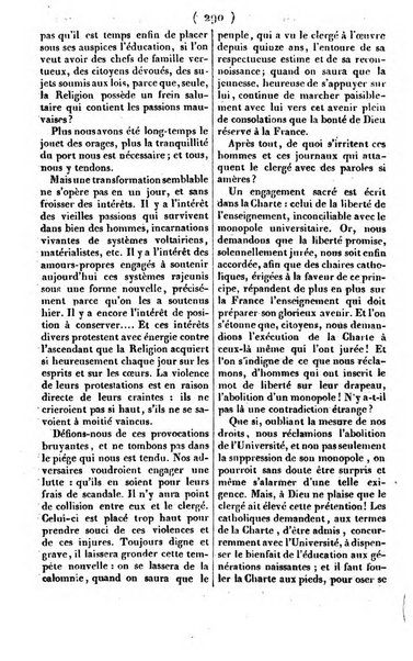 L'ami de la religion journal et revue ecclesiastique, politique et litteraire