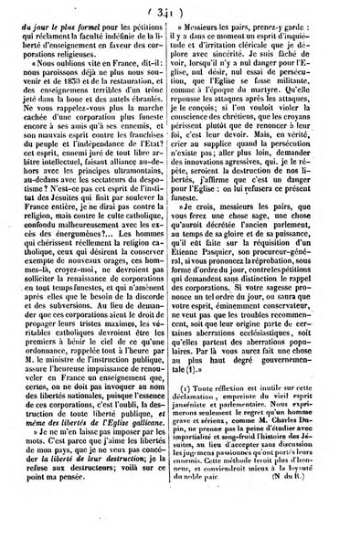 L'ami de la religion journal et revue ecclesiastique, politique et litteraire