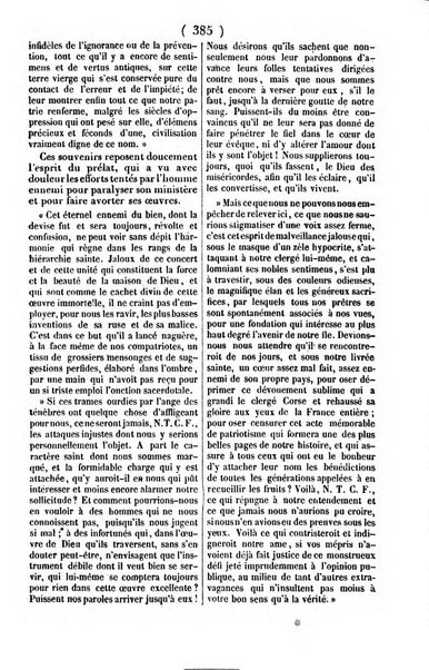 L'ami de la religion journal et revue ecclesiastique, politique et litteraire