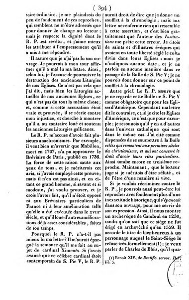 L'ami de la religion journal et revue ecclesiastique, politique et litteraire