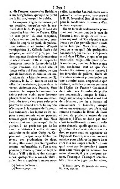 L'ami de la religion journal et revue ecclesiastique, politique et litteraire