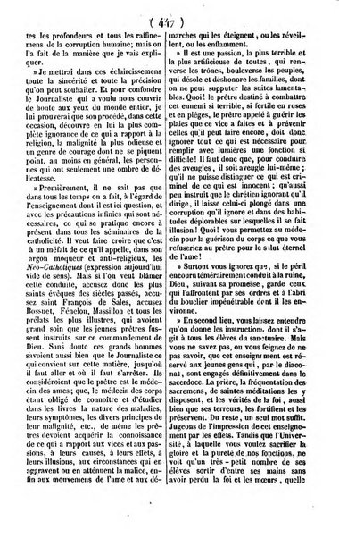 L'ami de la religion journal et revue ecclesiastique, politique et litteraire