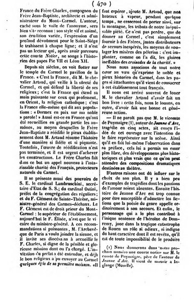 L'ami de la religion journal et revue ecclesiastique, politique et litteraire