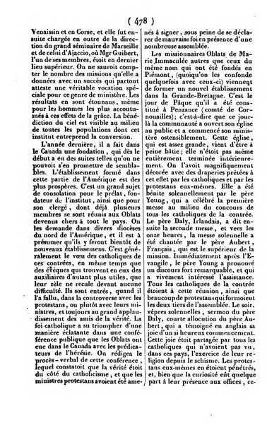 L'ami de la religion journal et revue ecclesiastique, politique et litteraire