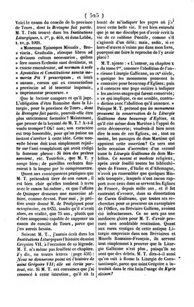 L'ami de la religion journal et revue ecclesiastique, politique et litteraire