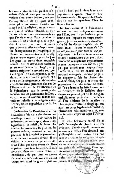 L'ami de la religion journal et revue ecclesiastique, politique et litteraire