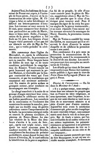 L'ami de la religion journal et revue ecclesiastique, politique et litteraire