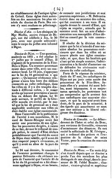 L'ami de la religion journal et revue ecclesiastique, politique et litteraire