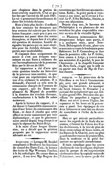 L'ami de la religion journal et revue ecclesiastique, politique et litteraire