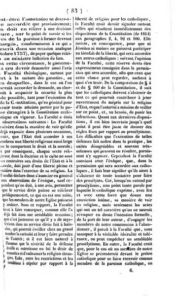 L'ami de la religion journal et revue ecclesiastique, politique et litteraire