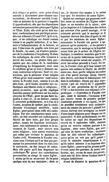 L'ami de la religion journal et revue ecclesiastique, politique et litteraire