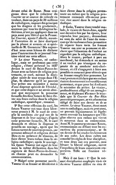 L'ami de la religion journal et revue ecclesiastique, politique et litteraire