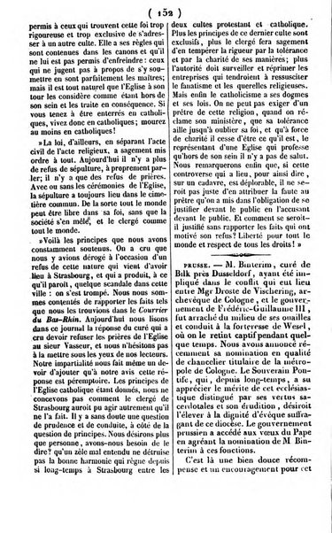 L'ami de la religion journal et revue ecclesiastique, politique et litteraire