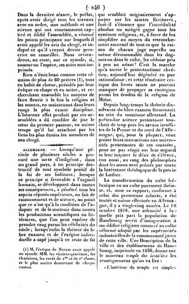 L'ami de la religion journal et revue ecclesiastique, politique et litteraire