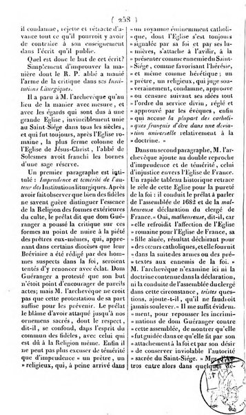 L'ami de la religion journal et revue ecclesiastique, politique et litteraire