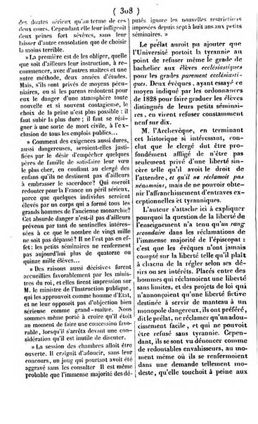 L'ami de la religion journal et revue ecclesiastique, politique et litteraire