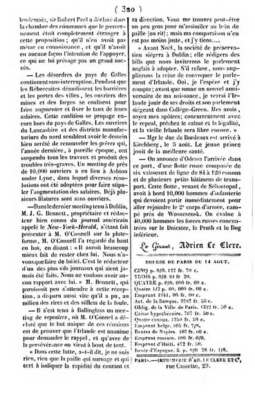 L'ami de la religion journal et revue ecclesiastique, politique et litteraire