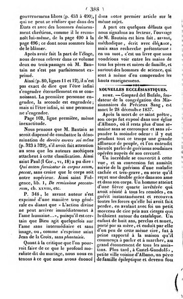 L'ami de la religion journal et revue ecclesiastique, politique et litteraire